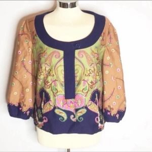 Elevenses Anthropologie joyful jacket